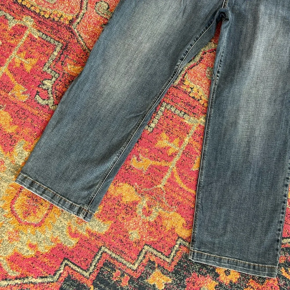 PrAna | Men's Medium Blue Denim Axiom Straight Leg Zip Fly Jeans Size 38W X 30L
